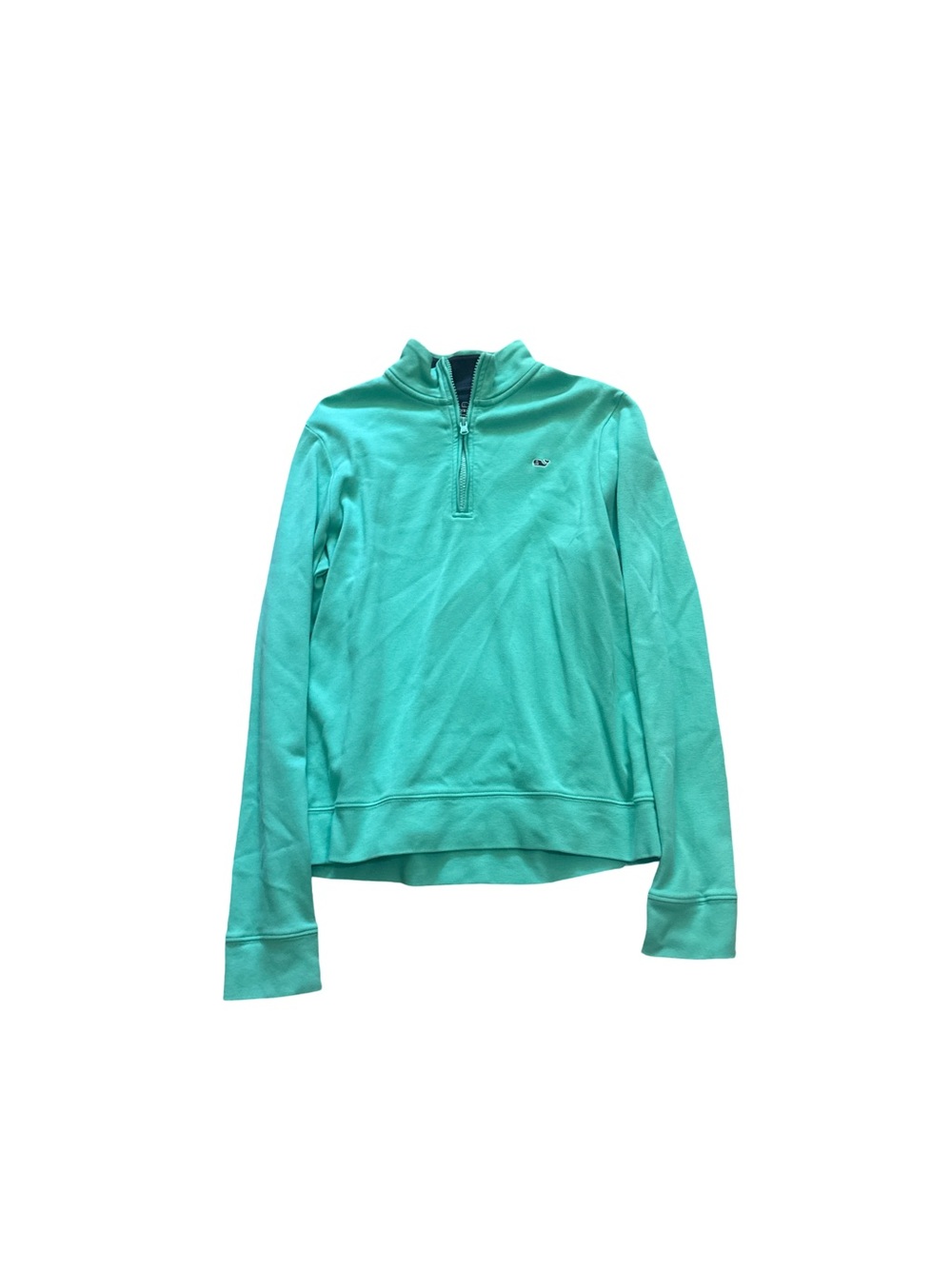 Vineyard Vines Boy’s Large Mint Green Quarter-Zip Pullover